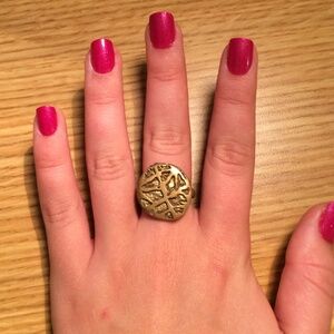 Bronze boho ring